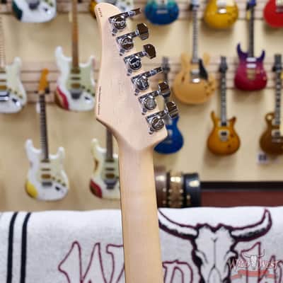 Suhr Custom Classic S HSS Rosewood Fingerboard Matching Color Headstock Shell Pink 8.05 LBS image 10