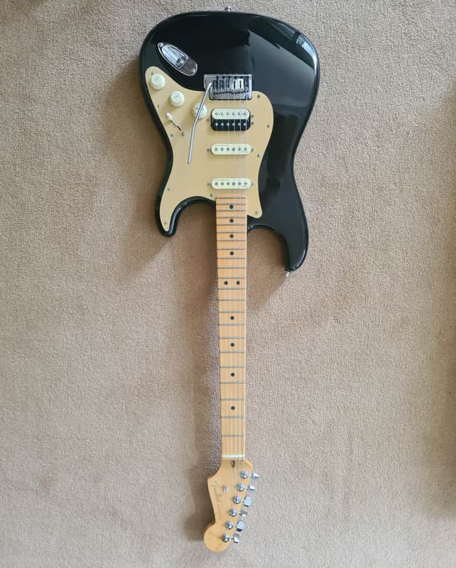 Fender American Ultra Stratocaster HSS with Maple Fretboard 2019 - Present Texas Tea image 1