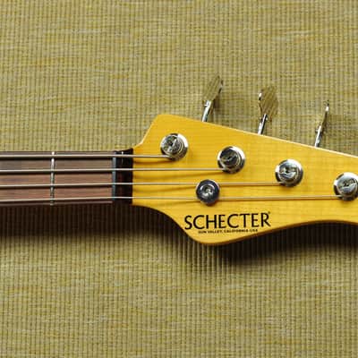 Schecter California USA Custom Shop Classic Jazz Bass - 2015 - Natural image 4