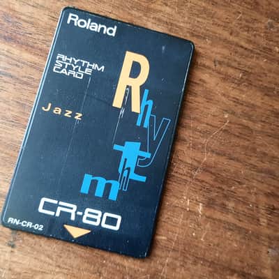 Roland CR80 RN-CR-02 jazz rom card