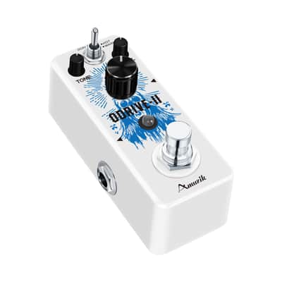 AMUZIK LEF-302B ODRIVE-II TS Overdrive Pedal Dual Warm/Hot Mode True Bypass Mini Metal Guitar Warm Drive Effect--Shipped from Irvine Warehouse in California by USPS image 2