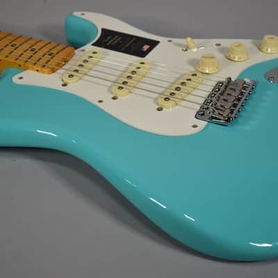 2024 Fender American Vintage II 1957 Stratocaster Seafoam Green w/OHSC image 10
