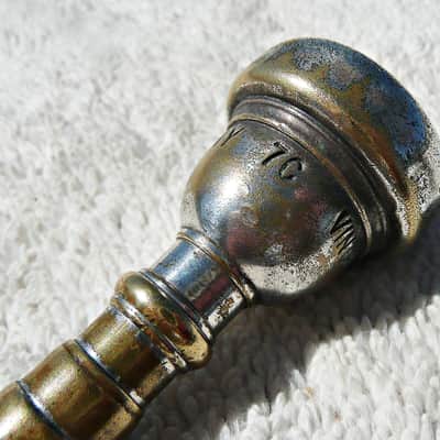 Vintage Bach Mt Vernon 7C Trumpet Mouthpiece - Made in USA - 40's / 50's Era (?) - PV MUSIC Band Shop inspected, Cleaned Tested and Disinfected - Good Cosmetic Condition - Plays and Sounds Great ! image 9
