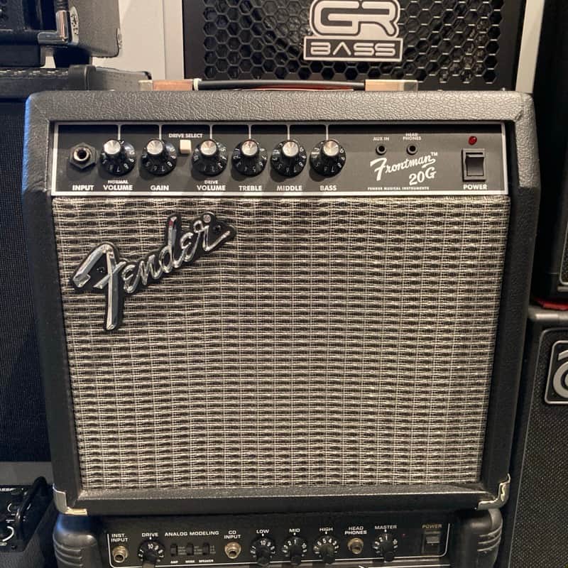 Fender Frontman 20G 2-Channel 20-Watt 1x8" Guitar Combo 2022 - Present - Black image 1