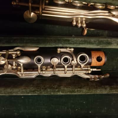 Crazy Rare Vintage G. Leblanc Enhanced A Clarinet! Repadded, Left Eb, Key Of A! image 8