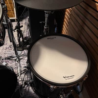 Roland VAD507 Acoustic Design Series Electronic V-Drum Kit 2022 - Present - Black *WITH* HiHat and snare stand, Kick pedal and throne! image 6