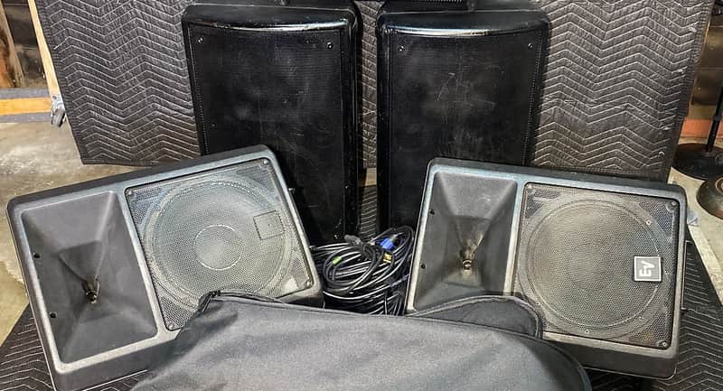 2 SX300 ElectroVoice and 2 NX350 Speakers image 1