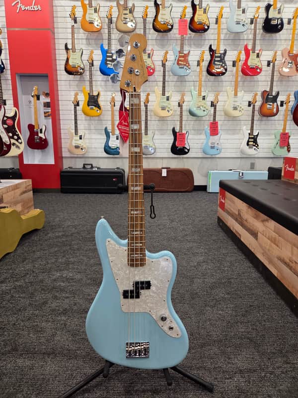 Fender Mark Hoppus Signature Jaguar Bass 2023 Daphne Blue image 1
