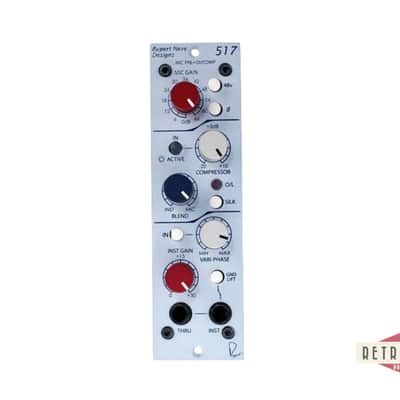 Rupert Neve Designs 517 Mic Pre / DI / Compressor 500 Series image 1