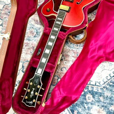1998 Gibson L5-CT "FIGURED CHERRY RED" Custom Historic Series + OHSC image 19