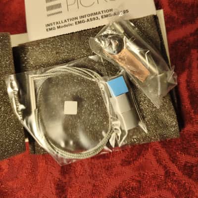 Immagine EMG-AT93 Acoustic Guitar Pickup – Split Saddle Design – NOS / MIB – Vintage 90s - 4