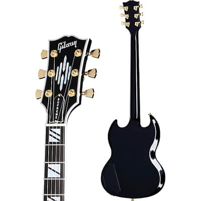 Gibson SG Supreme Electric Guitar 2024 - Translucent Ebony Burst image 4