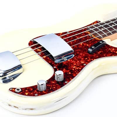 Fender Precision Bass Olympic White 1966 image 11