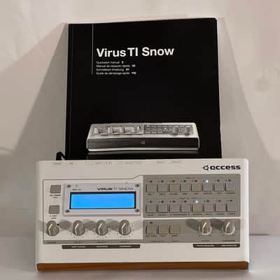 Access Virus TI Snow Desktop Digital Synthesizer 2008 - White