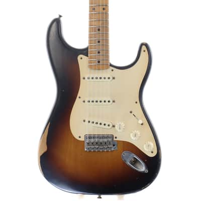 Fender Mexico Road Worn '50s Stratocaster 2-Color Sunburst [MZ8185876] (08/20) image 1