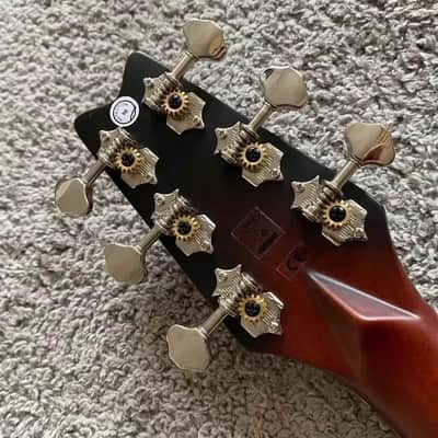 Sunburst Washburn RO10TBL Rover Steel String Travel Acoustic Guitar image 6