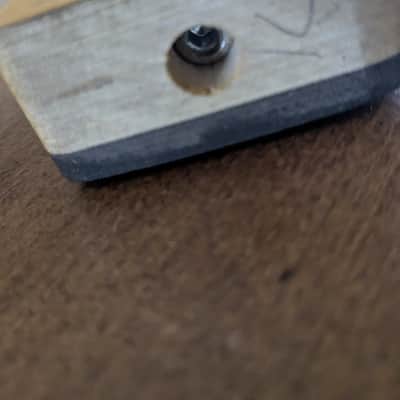 relic Vintage Fatboy Canadian Maple T guitar neck replacement Steel frets Dowel fits oem bodies image 7