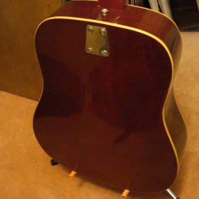 EKO Ranger 12-String Vintage Acoustic Guitar Made in Italy with Chip Case image 4