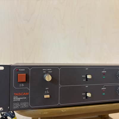TASCAM RS-20B Dual Spring Reverb Rack ! image 2