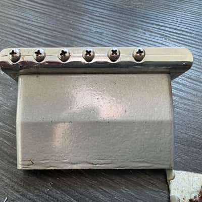USA Vintage 1990's Relic Fender Stratocaster Tremolo Bridge w Graph Tech Saddles image 5