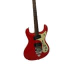 Vintage 1966 Mosrite Ventures Electric Guitar, Red w/ Case