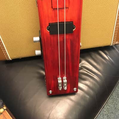 Custom 2 String Cigar Box Bass Guitar image 1