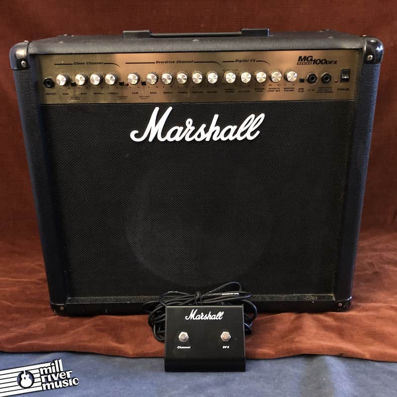 Marshall MG100DFX 100W 1x12" Guitar Combo w/ Footswitch image 1
