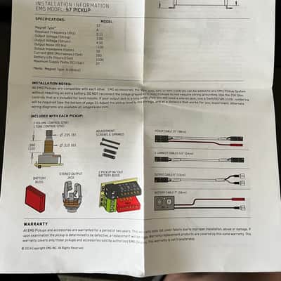 EMG 81/85 set  (Red) 2020 - Red Matte image 4