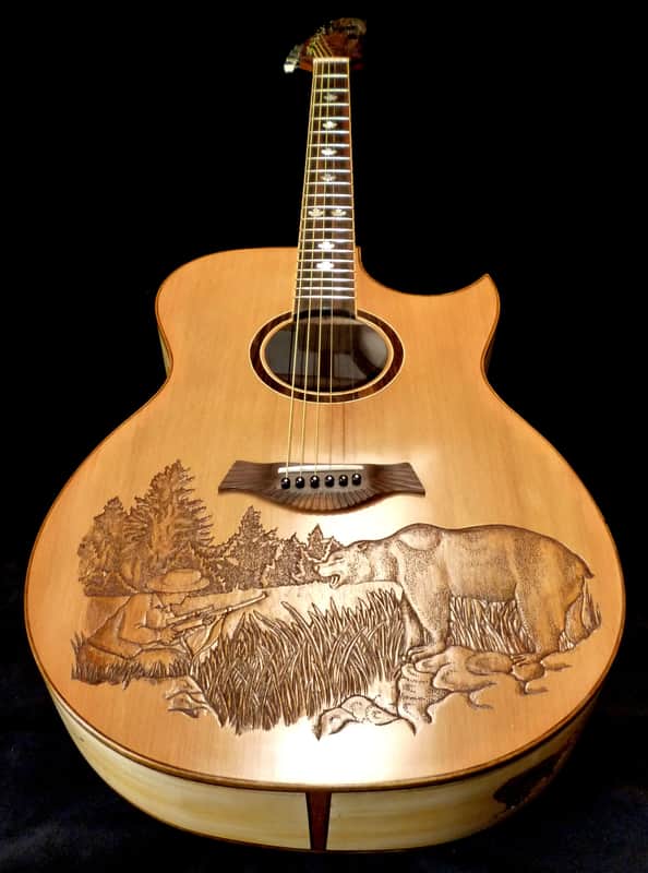 Blueberry Jumbo - Hand Made and Hand Carved image 1