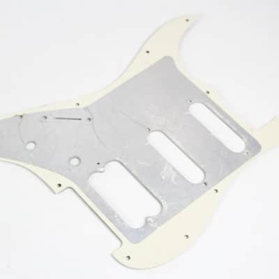Rare 1980s-1990s Vintage Fender Stratocaster Ultra Deluxe Grey Pearl Pearloid HSS Pickguard 11-Hole Strat image 7