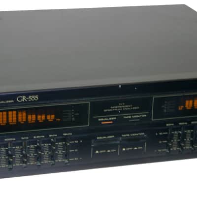 Pioneer GR-555 7-Band Stereo Graphic Equalizer w/ Independent Spectrum Analyzer image 1