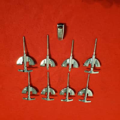 Vtg 8PC Ludwig BASS Drum Tension Screws - Fits Several Models - Save $ image 2