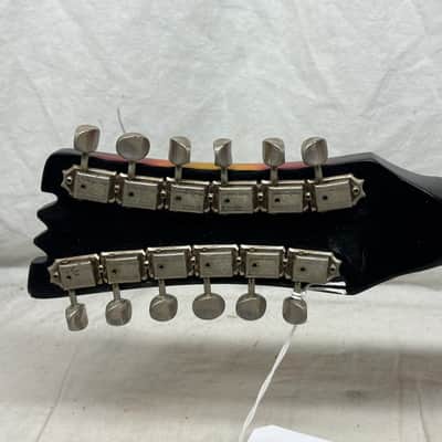 Mosrite The Ventures 12-string Guitar with Case 1966 - Sunburst image 9