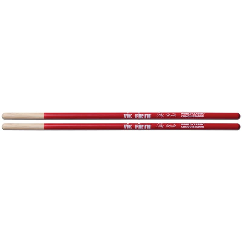 Vic Firth SAA - Bacchette American World Classic Alex Acuña Conquistador - Rossa image 1