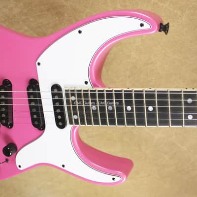 Jackson USA Custom Shop Soloist 3S Jeff Beck Style Platinum Pink Guitar image 9