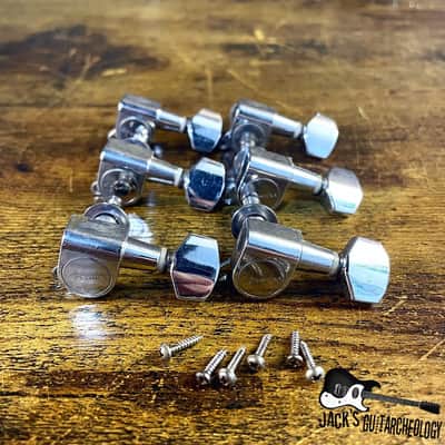 Fender 6-In-Line Guitar Tuners *USED* (2010s - Chrome) image 1