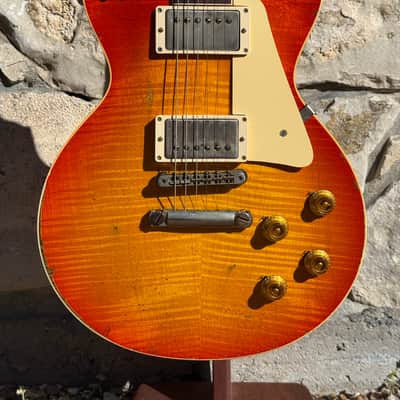 Gibson Custom Shop Made 2 Measure Murphy Lab '59 Les Paul Standard Murphy Painted Ultra Heavy Aged 2020s - Sunburst image 1