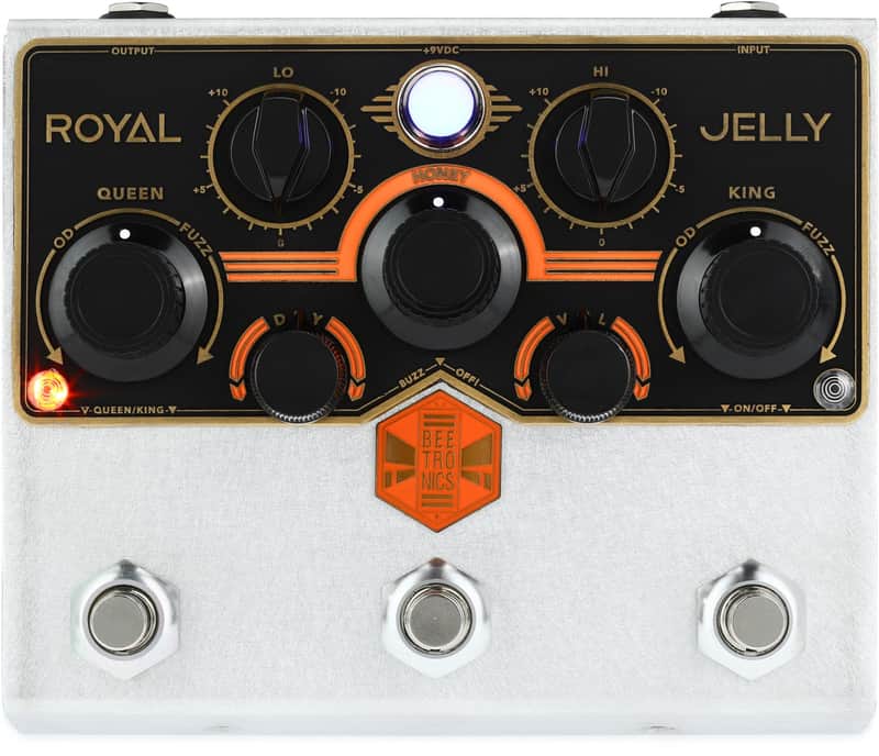 Beetronics FX Royal Jelly Overdrive/Fuzz Blender Pedal image 1