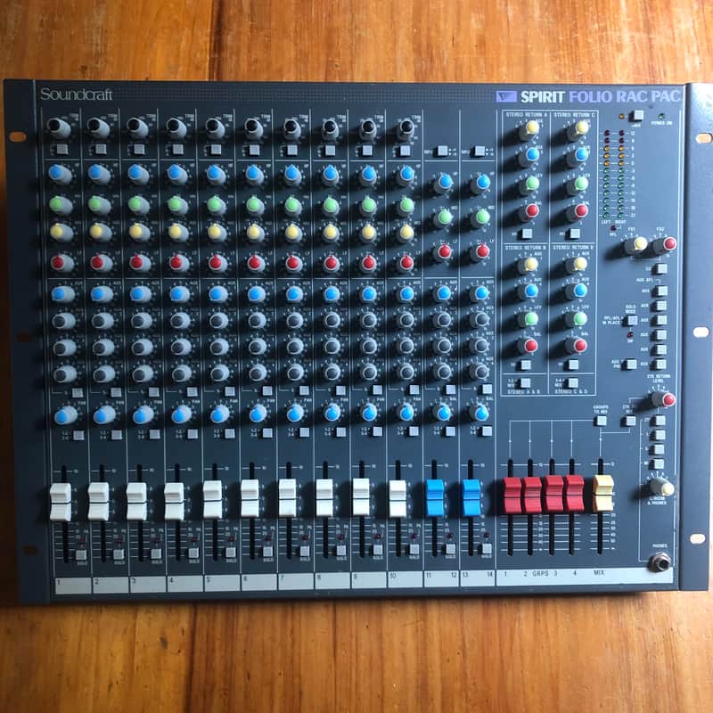 Soundcraft Spirit Folio Rac Pac 1995 - Grey | Reverb