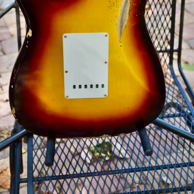 Fender Custom Shop LTD Fat '50s Stratocaster Relic 2022 - Wide Fade 2-Tone Chocolate Sunburst image 9