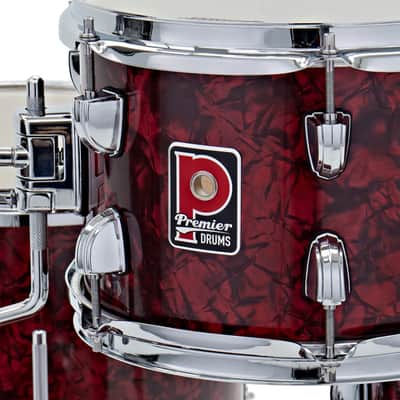 Premier Artist Heritage Series 16" Four-Piece Birch Drum Shell Pack Burgundy Pearl PAH16-4SPBUW image 4
