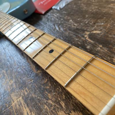 Fender Japan Limited Edition Domestic Only FSR Hybrid II Telecaster Flame Celeste Blue 2024 Collection image 9