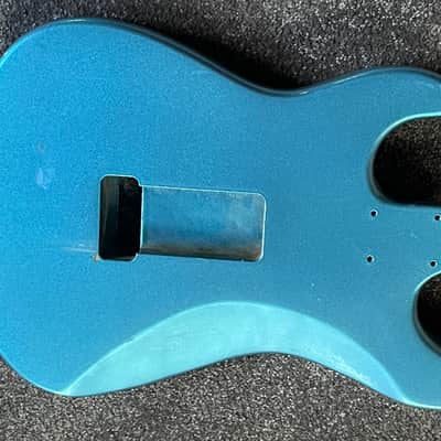 G&L Fullerton Legacy guitar Body Swamp Ash Lake Placid Blue USA image 6