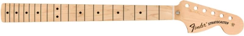 Fender Mexico Classic Series 70s Maple Fingerboard Strat Guitar Neck, U-Shape image 1