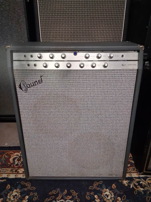 1960s Sound Electronics Corp X505R 2x12 30 Watt Guitar Amplifier Combo Rare Serviced image 1