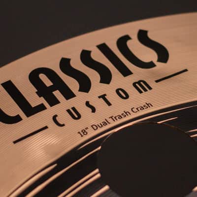 Meinl 18" Classics Custom Dual Series Trash Crash image 4