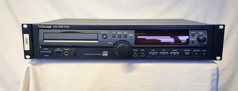 TASCAM CD-RW700 Professional Rackmount CDRW Recorder | Reverb