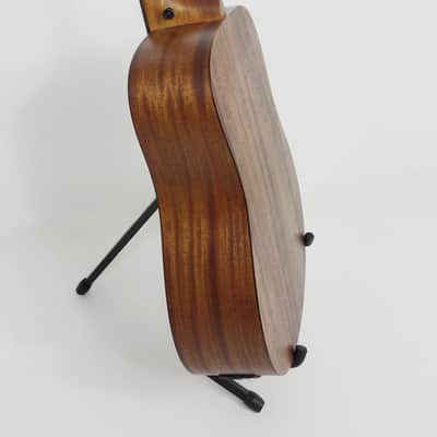 Caraya SAFAIR41EQ All Mahogany Dreadnought Acoustic Guitar, Built-in EQ + Gig Bag image 6