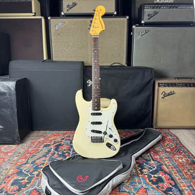 Fernandes Revival Series ‘76 Stratocaster RST50-W Olympic White Rosewood - 1980's image 10