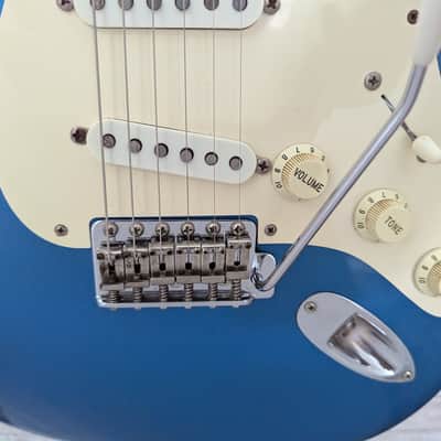 Used 1988 Fender American Vintage '57 Stratocaster  Lake Placid Blue image 5